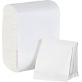 TidyNap ® Low Fold Paper Dispenser Napkin, 1-Ply, White, 8000/Case
