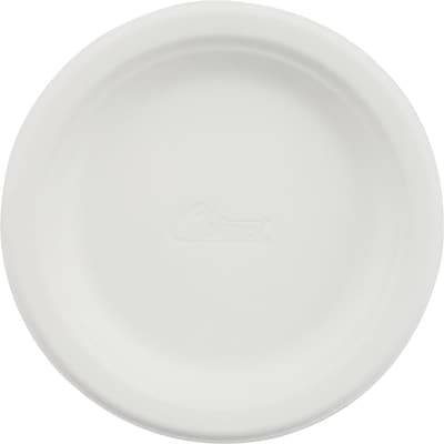 Chinet® Paper Dinnerware, Plate, 6 Dia, White, 1000/carton