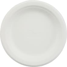 Chinet® Paper Dinnerware, Plate, 6 Dia, White, 1000/carton