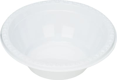 Tablemate® Plastic Bowl, 5 oz., White, 125/Pack