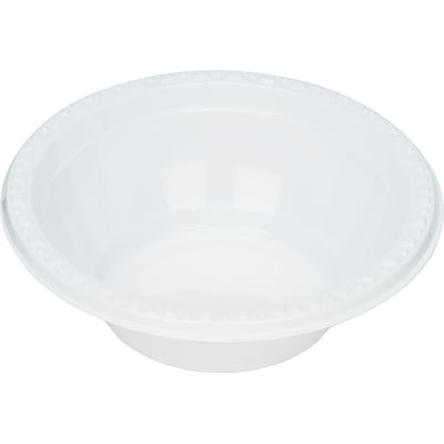 Tablemate® Plastic Bowl, 5 oz., White, 125/Pack