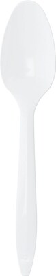 Dart® Style Setter® Medium-Weight Teaspoon, White, 1000/Carton (S6BW)