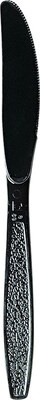 Solo Guildware® Extra Heavyweight Plastic Knife; Black; 1000/Carton