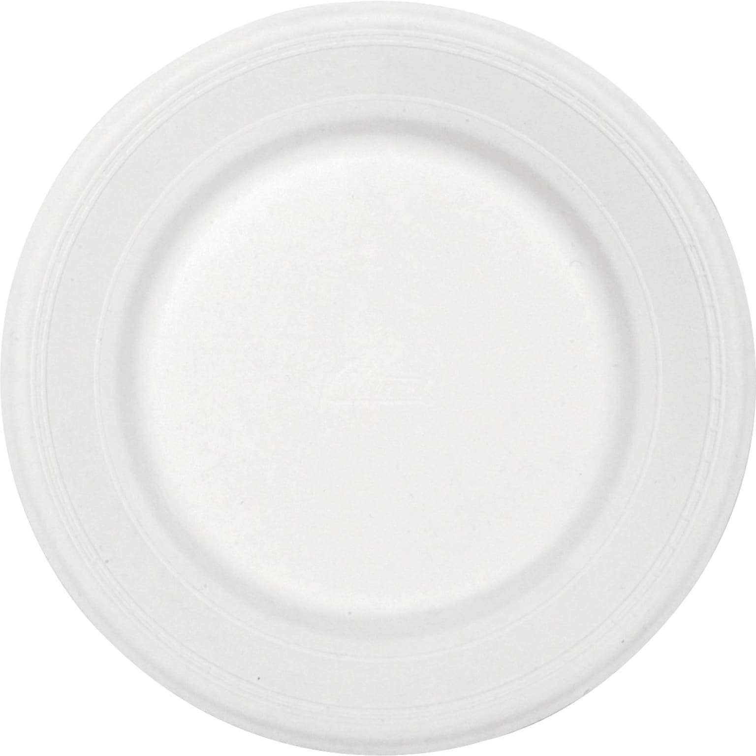 Chinet® Classic Paper Plates; Standard, 10-1/2 Diameter, 500/Case