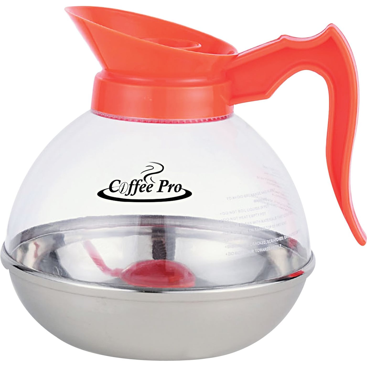 Coffee Pro® 12 Cup Unbreakable Decaffeinated Coffee Decanter