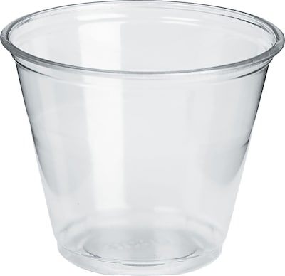 Dixie PETE Plastic Cold Cup by GP PRO, 9 oz., Clear, 1000/Carton (CP9A)