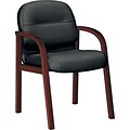 HON 2190 Series Pillow-Soft Wood Guest Chair, Black (H2194NSR11)