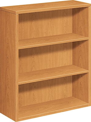 HON® 10500 Series Office Collection in Harvest, 3-Shelf Bookcase