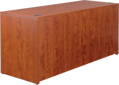 Alera® Valencia Credenza Shell, 29 1/2H x 65W x 23 3/5D, Medium Cherry