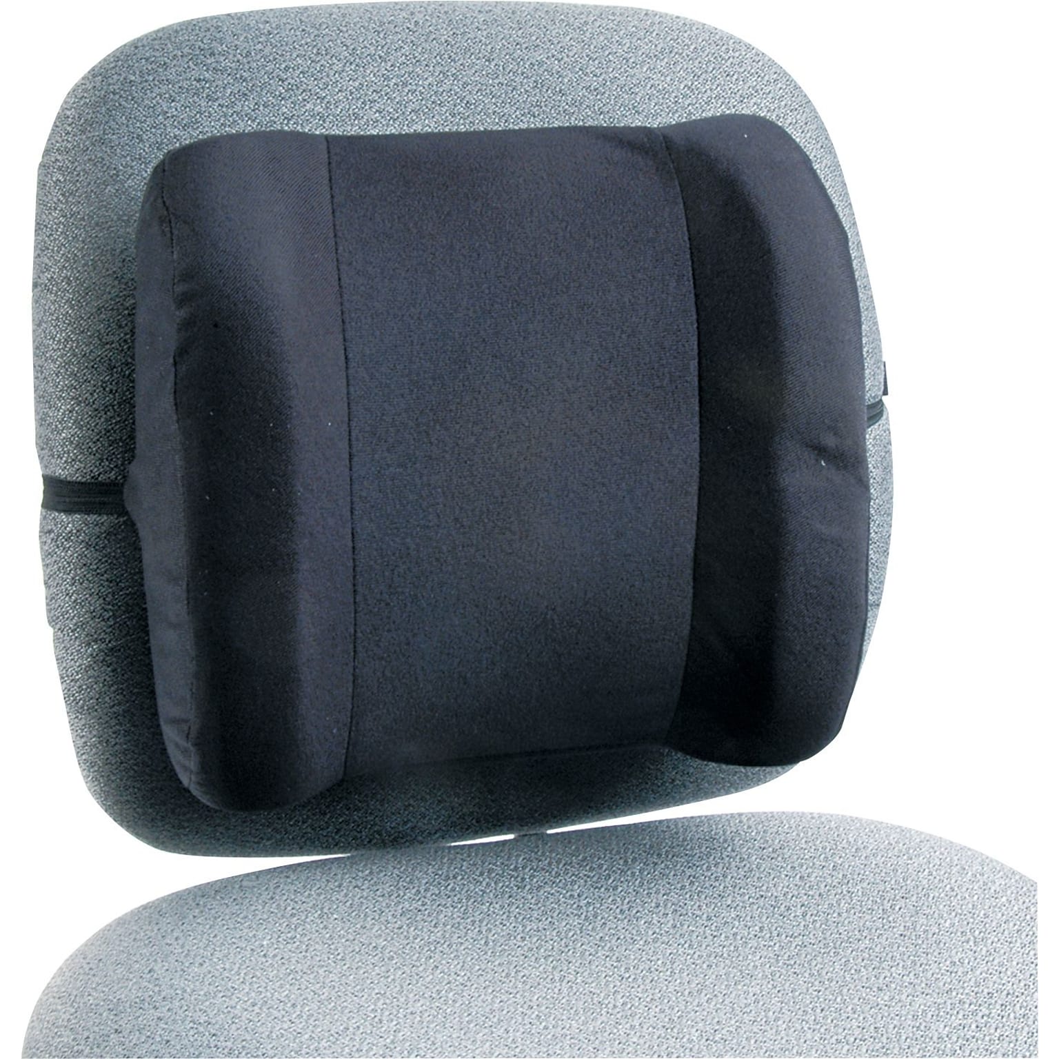 Safco® Remedease High Profile Backrest, Black, 12 1/2H x 13W x 4 1/2D