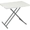 Iceberg IndestrucTables Too™ 1200 Series Personal Folding Table, Platinum/Gray