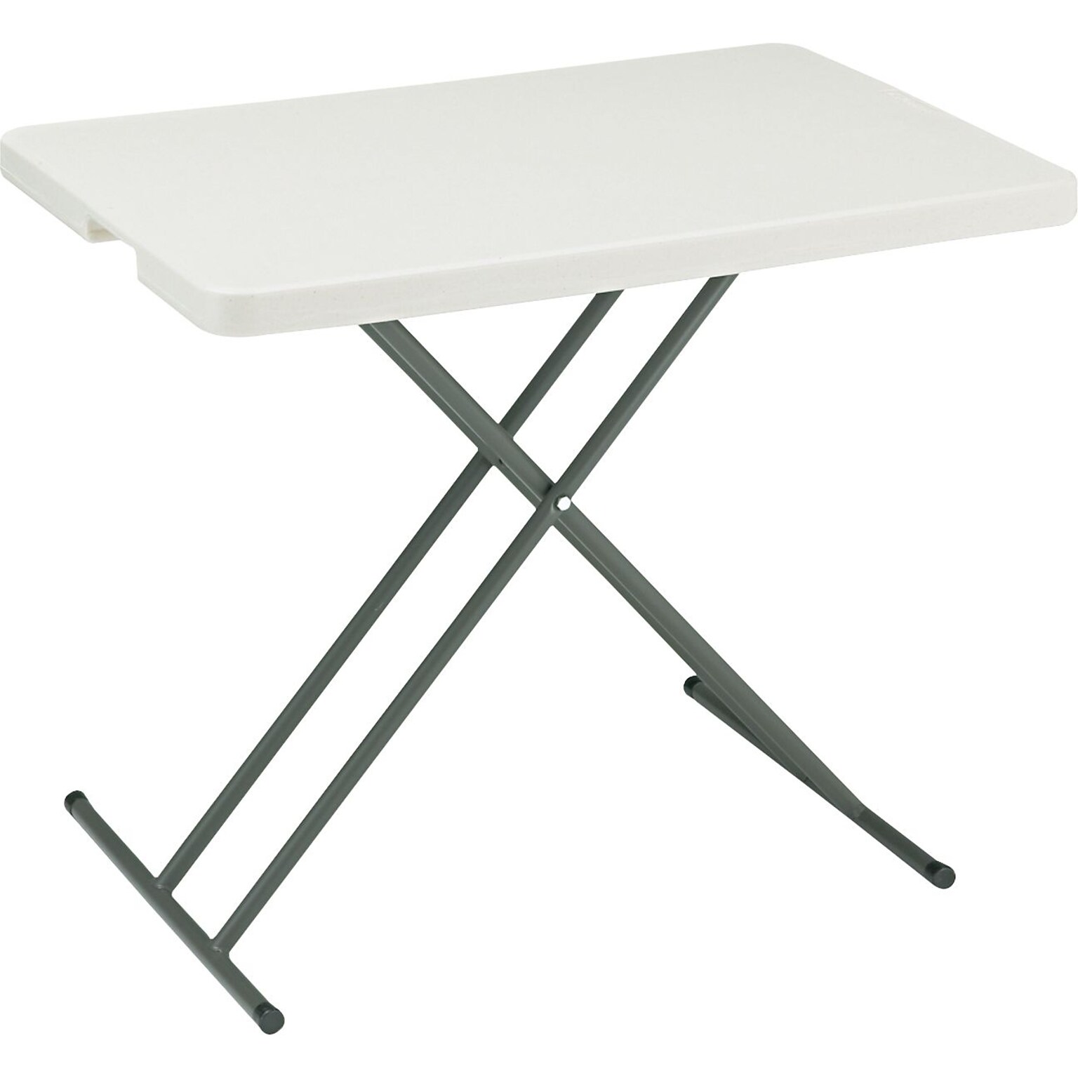 Iceberg IndestrucTables Too™ 1200 Series Personal Folding Table, Platinum/Gray