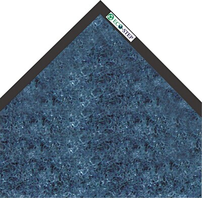 Crown EcoStep? Wiper Mat; 72L x 48W; Midnight Blue