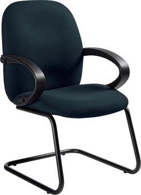 Global Enterprise® 100% Polypropylene Side Arm Chair; Ocean Blue
