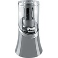 iPoint® KleenEarth® Evolution Desktop Electric Pencil And Crayon Sharpener, Gray