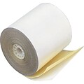 PM Company ® Impact Print Carbonless Teller Window/Financial Paper Roll, 3(W) x 90(L), 50/Ctn