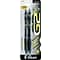 Pilot G2 Retractable Gel Pens, Fine Point, Black Ink, 2/Pack (31031)