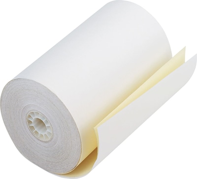 PM Company® Impact Printing Carbonless Paper Roll, Assorted, 4 1/2(W) x 90(L), 24/Ctn