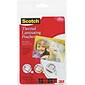 Scotch Lamination Thermal Pouches, 4 x 6, 5 Mil, 20/Pack (TP5900-20)