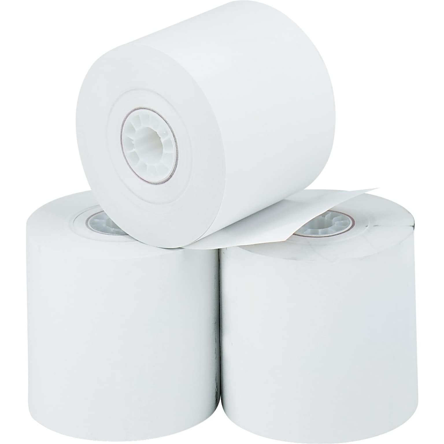 PM Company ® Direct Printing Thermal Paper Roll, White, 2 1/4(W) x 165(L), 3/Pack