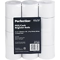 PM Company ® Impact Printing Carbonless Paper Roll, White, 2 1/4(W) x 90(L), 12/Pack