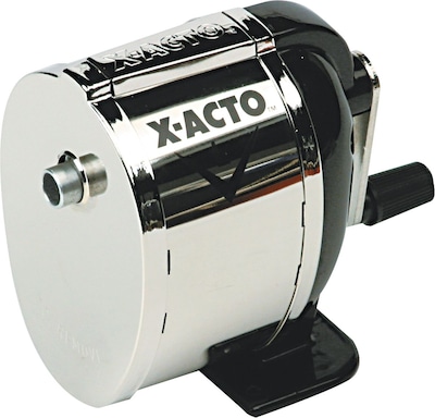 X-ACTO® L Manual Pencil Sharpener, Silver