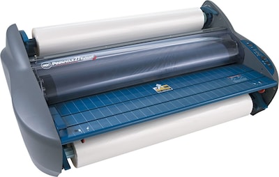 GBC HeatSeal Pinnacle EZLoad Thermal Laminator, 27 Width, Blue and Gray (1701720EZ)