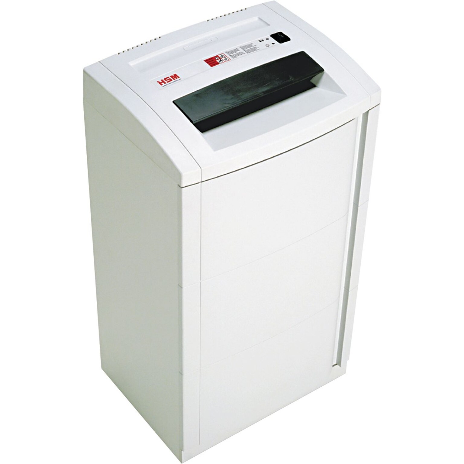 HSM of America 125.2hsL6 Continuous-Duty High-Security Shredder, 7 Sheet Capacity, 26 ft/min Speed