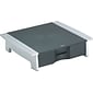 Fellowes Office Suites Plastic/Poly Mobile Printer Stand, Black/Silver (8032601)