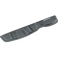 Fellowes® Keyboard Palm Support with Microban® Protection, Graphite, 5/8H x 18-1/4W x 3-3/8D
