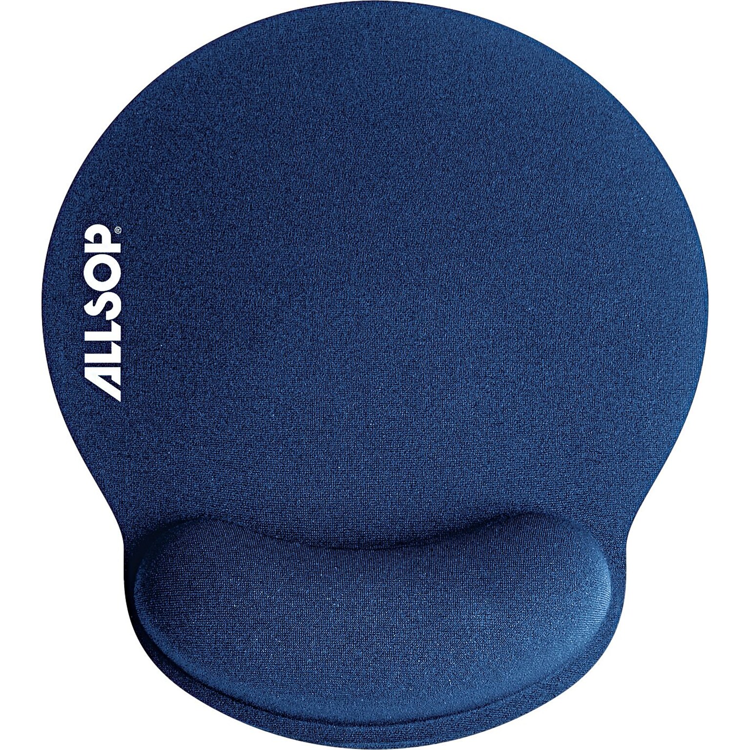 Allsop Pro Foam Mouse Pad/Wrist Rest Combo, Blue (ASR30206)