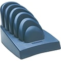 Kensington InSight Priority Puck Desktop Plastic Document Stand with Teeth, Blue (K62061B)