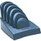 Kensington InSight Priority Puck Desktop Plastic Document Stand with Teeth, Blue (K62061B)