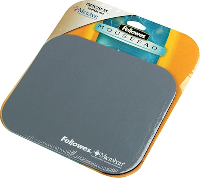 Fellowes Mouse Pad, Silver (5934001)