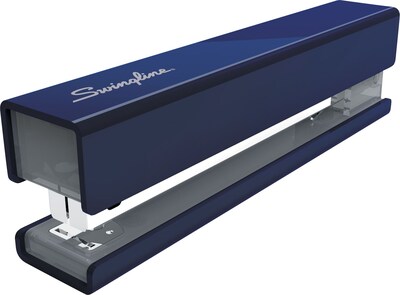 Swingline® Metal Fashion Stapler, 20 Sheet Capacity, Navy/Gray (87832)