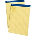 Ampad Evidence Ruled Pad 8.5 x 11.75, Wide Ruling, Canary, 50 Sheets/Pad, Recycled (20-270)