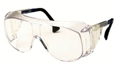 Uvex By Sperian? Ultra-spec? 2001 OTG Eyewear, Clear Frame, Clear Lens