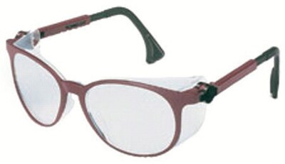 Uvex By Sperian® Flashback® Eyewear, Black Frame, Clear Lens