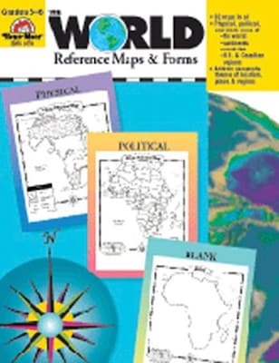 Evan-Moor® The World - Reference Maps & Forms