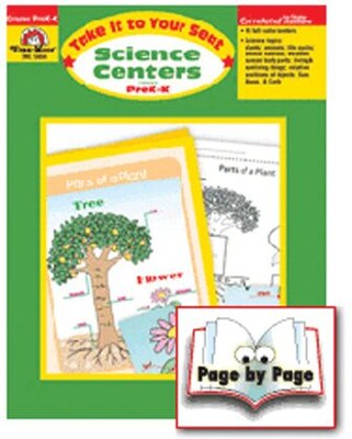 Evan-Moor® Take It To Your Seat Science Centers, GR: PreK-K