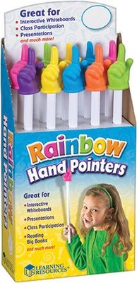 15 Rainbow Hand Pointers