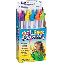 15 Rainbow Hand Pointers