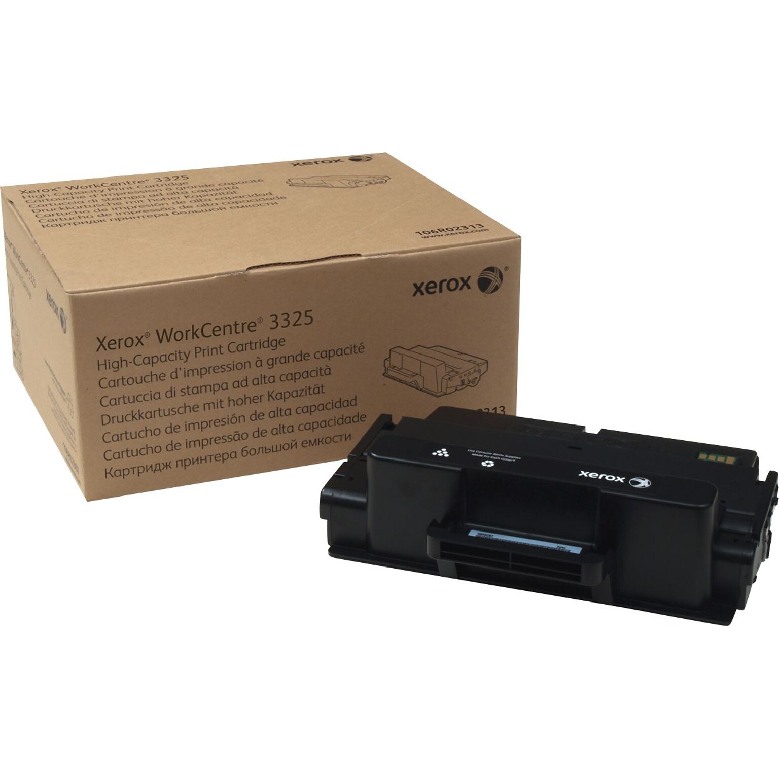 Xerox 106R02313 Black High Yield Toner Cartridge, Prints Up to 11,000 Pages