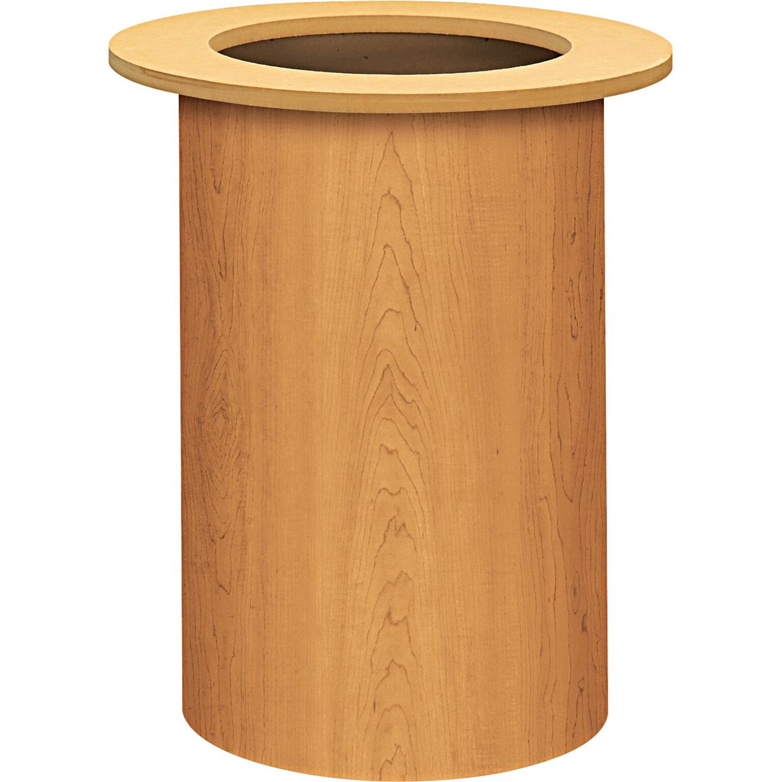 HON Laminate Cylinder Table Base, 18 dia. x 28h, Harvest (HONTLRAC)