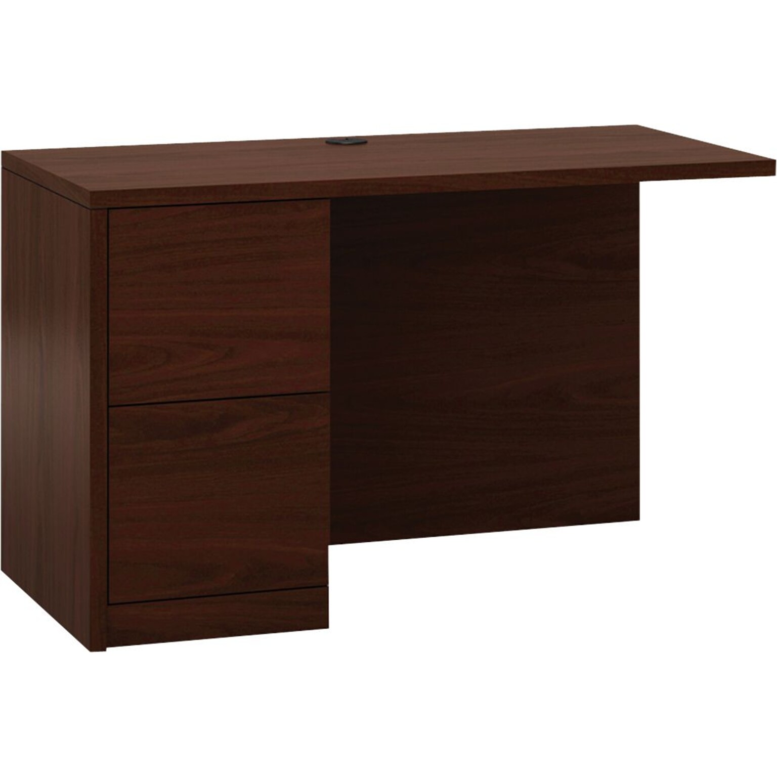 HON 10500 Series Left Return, 2 File Drawers, 48W, Mahogany Finish NEXTExpress NEXT2019