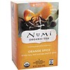 Numi® White Orange Spice Organic White Tea, Lower Caffeine, 16 Tea Bags/Box