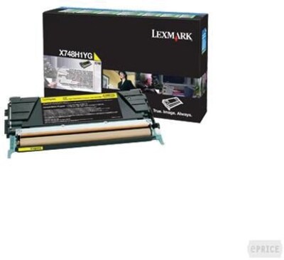 Lexmark X748 Yellow High Yield Toner Cartridge