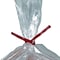 6 Plastic Twist Ties, Black 2000/Carton (PLT6K)