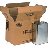 6.75x4.31x10.38 Hazmat Shipping Box, 350#/ECT, 20/Bundle (HAZ1021)
