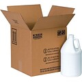12 x 6 x 12 3/4 - Staples 2 - 1 Gallon Plastic Jug Haz Mat Shipping Box, 20/Bundle